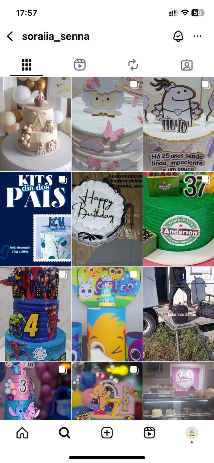 Instagram da Soraia Senna - Antes